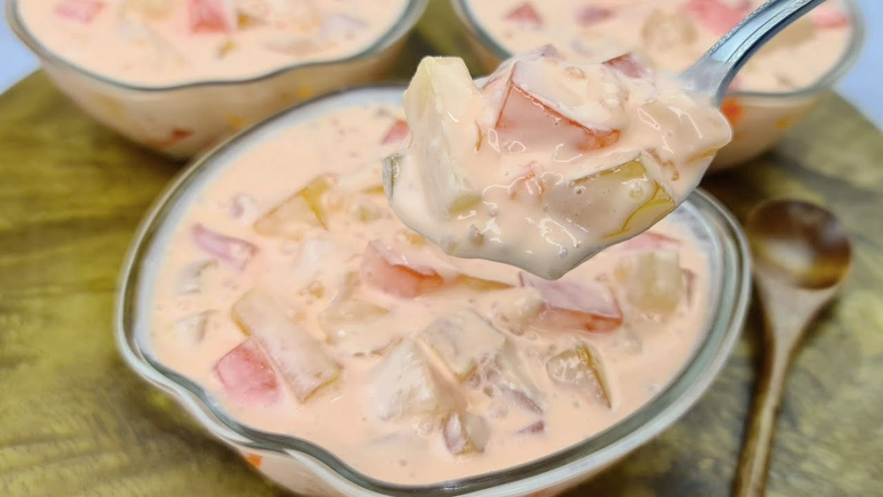 Nata de coco in cuisine