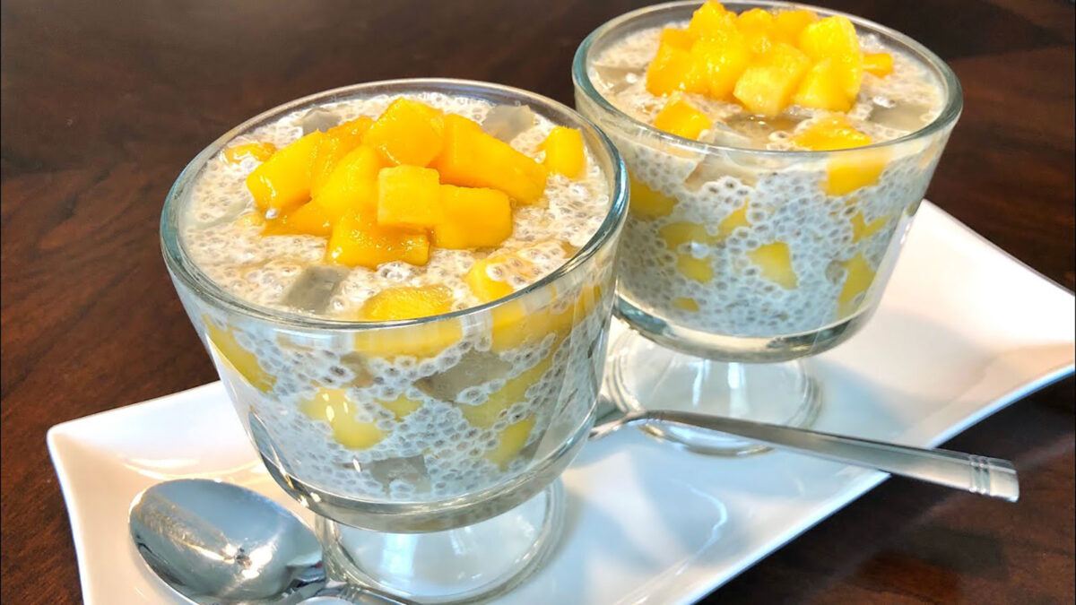 Coconut jelly vegan