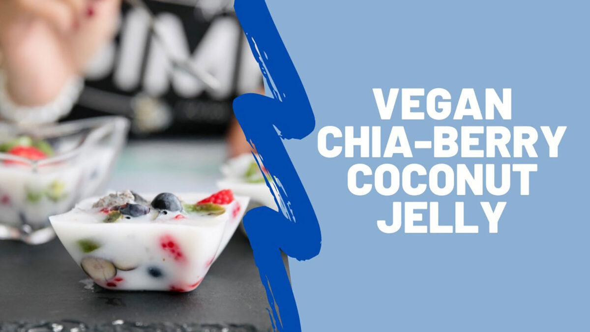 Coconut jelly vegan