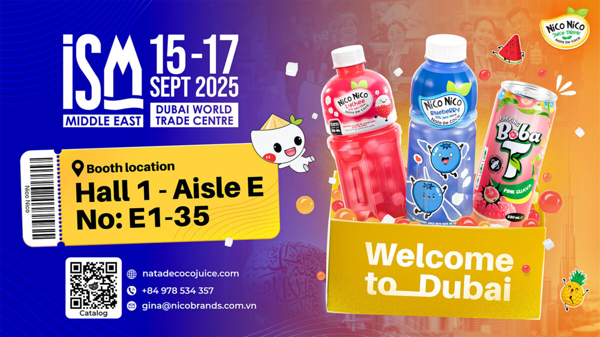 Nico Heads to ISM Middle East 2025 to Showcase Vietnam’s Signature Drinks