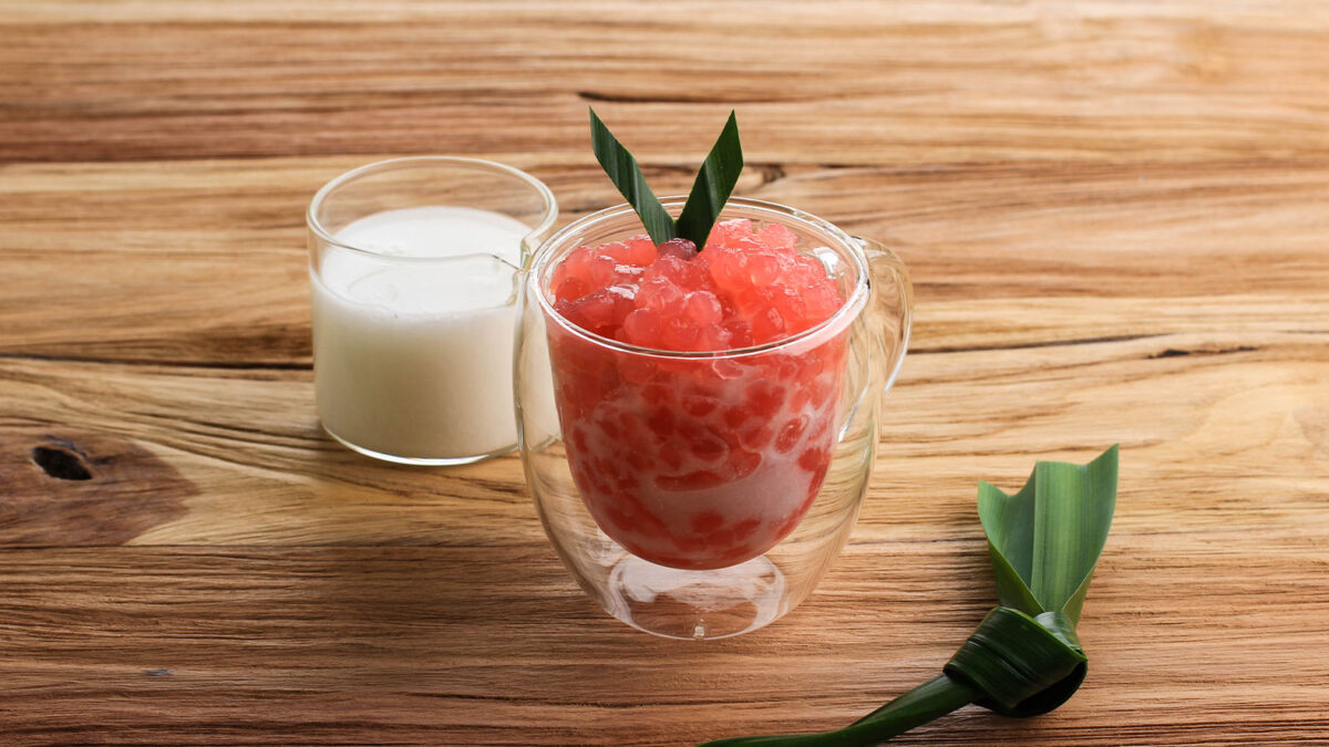 What is lychee popping boba (11)