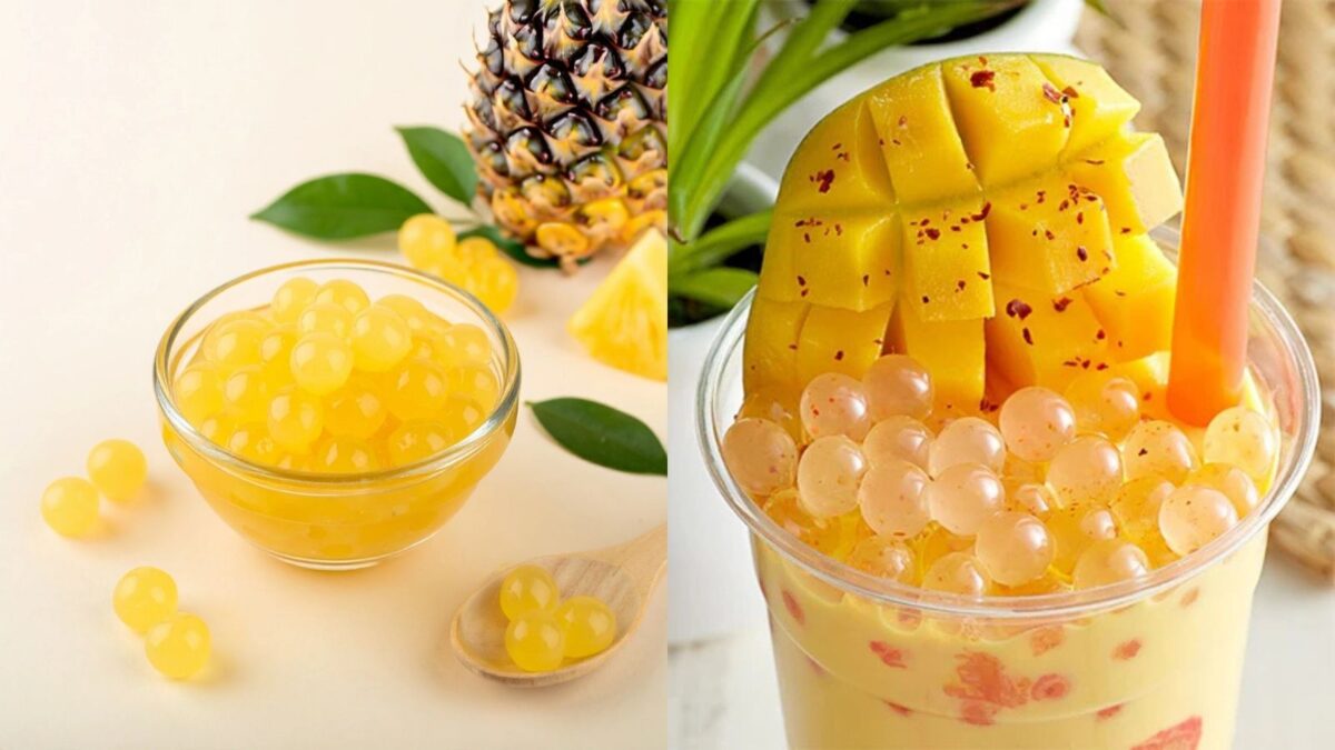 Pineapple popping boba (2)
