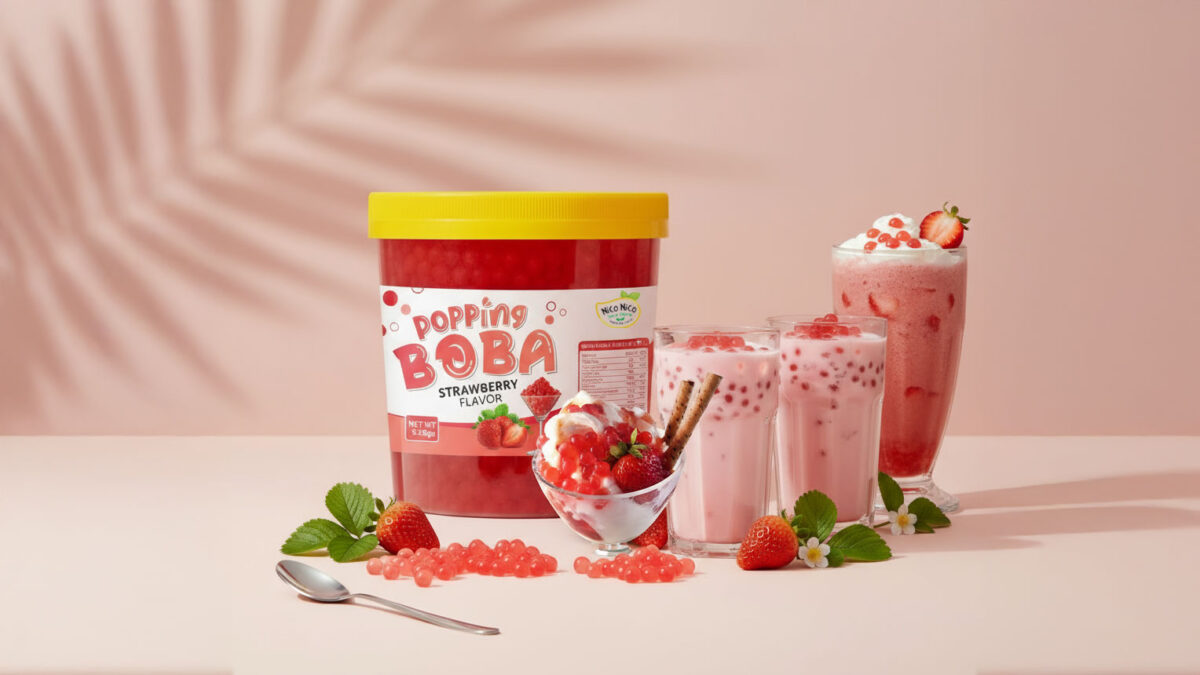 Strawberry Popping boba (1)