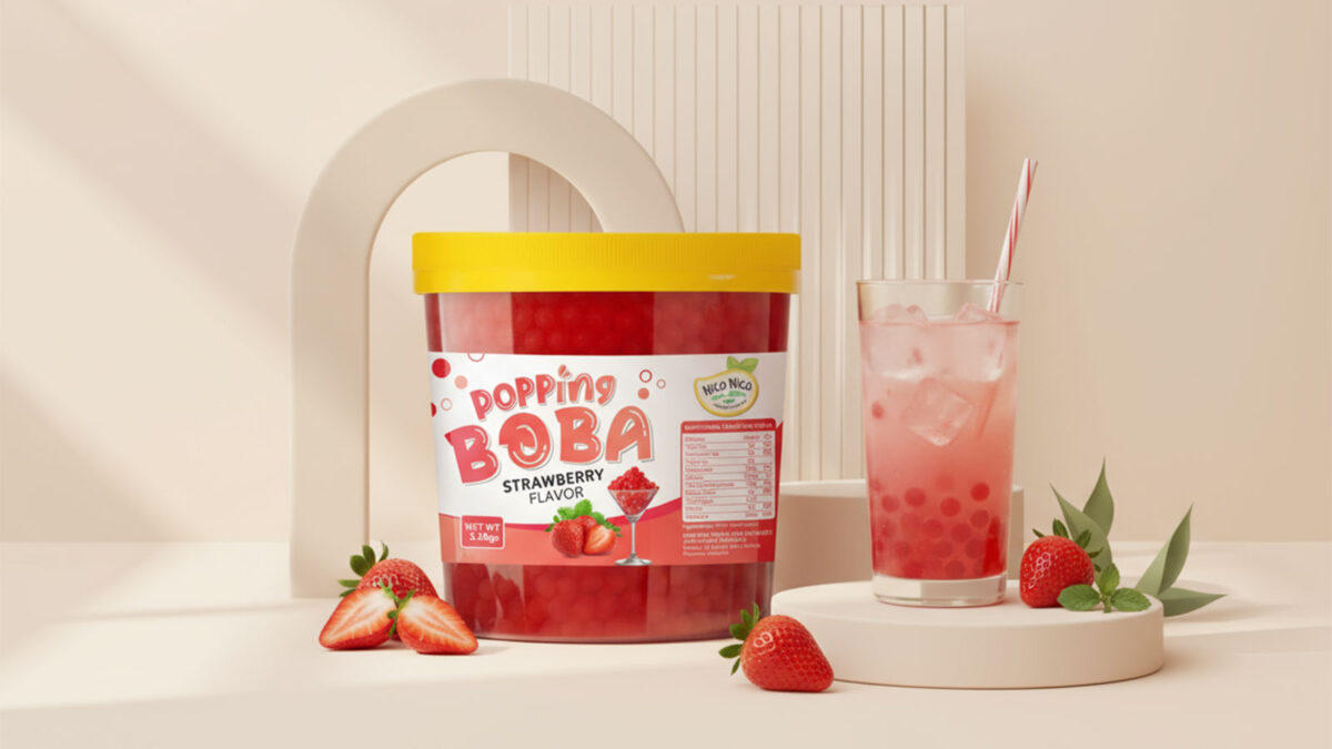 Strawberry Popping boba (4)