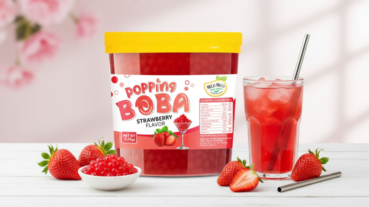 Strawberry Popping boba (5)