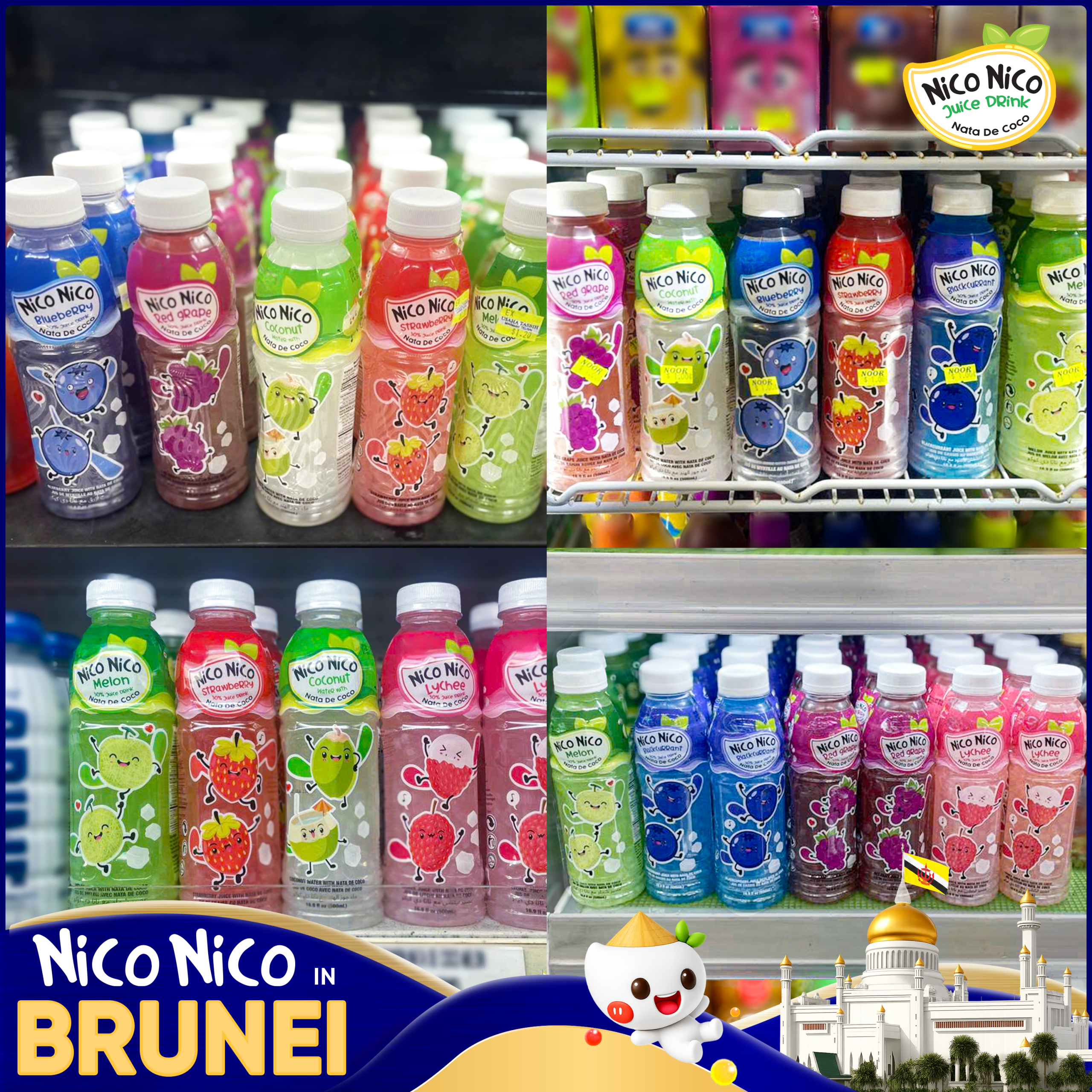 Nico products in store - Brunei