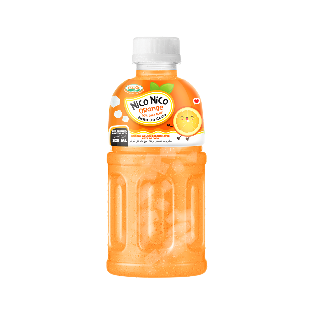 Nico Nico Orange Juice With Nata De Coco