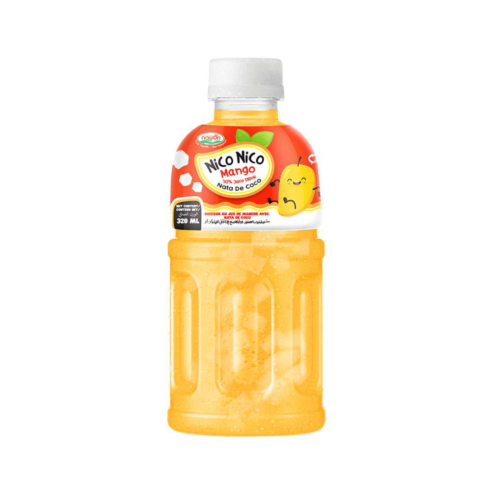 Mango Juice With Nata De Coco
